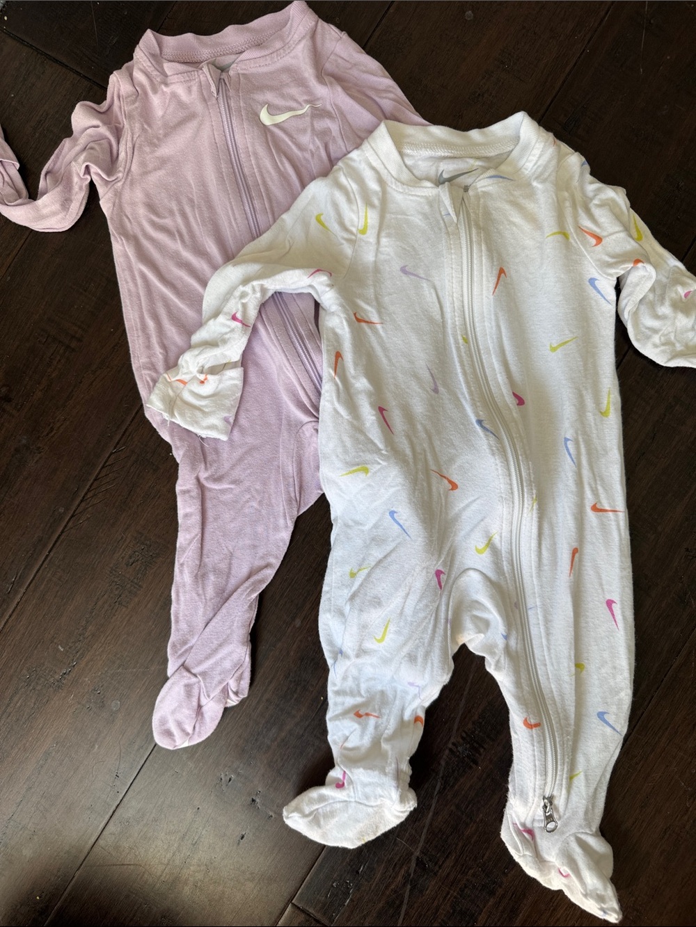 Nike baby footies